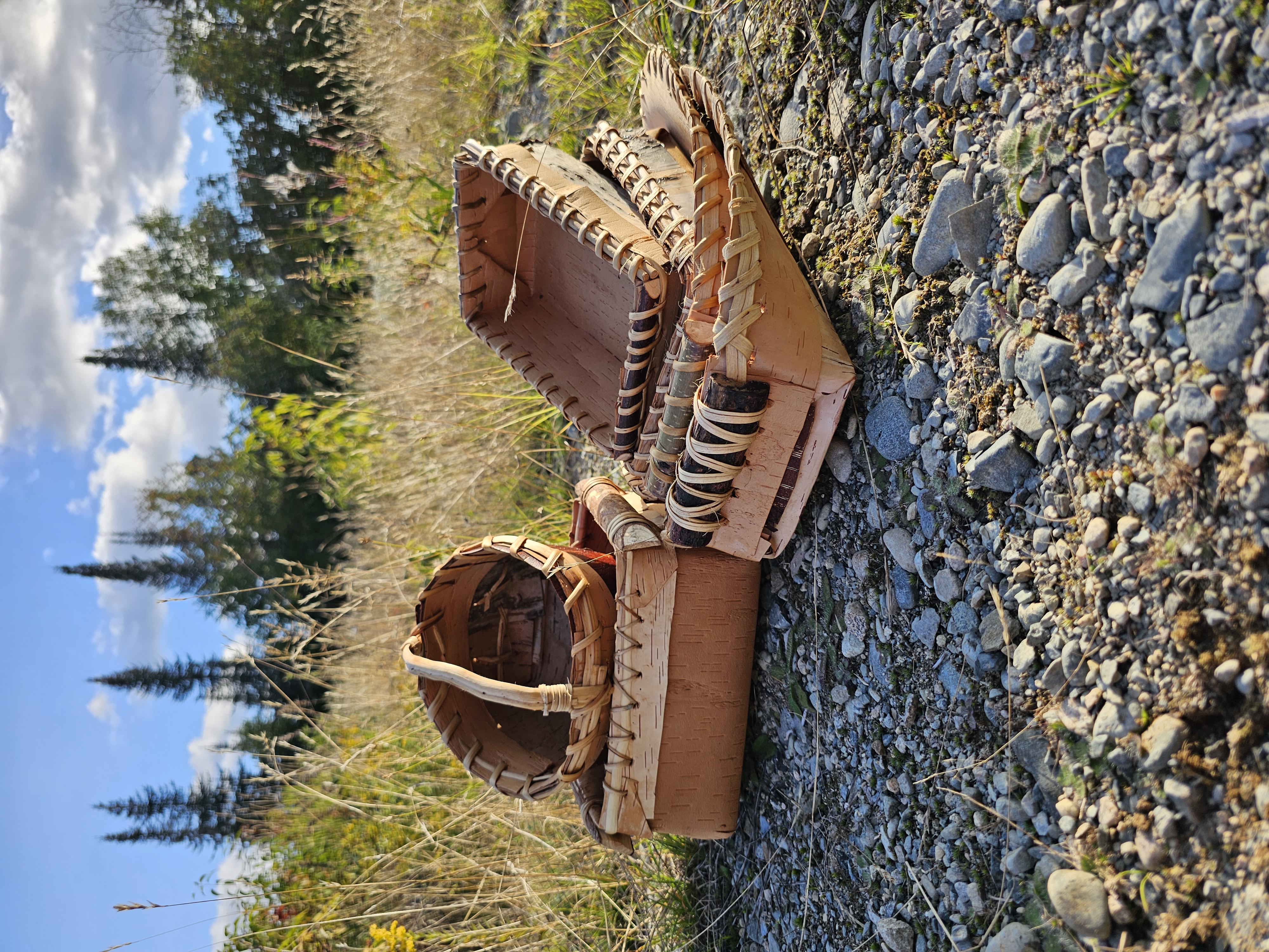 Paniers d'Écorce