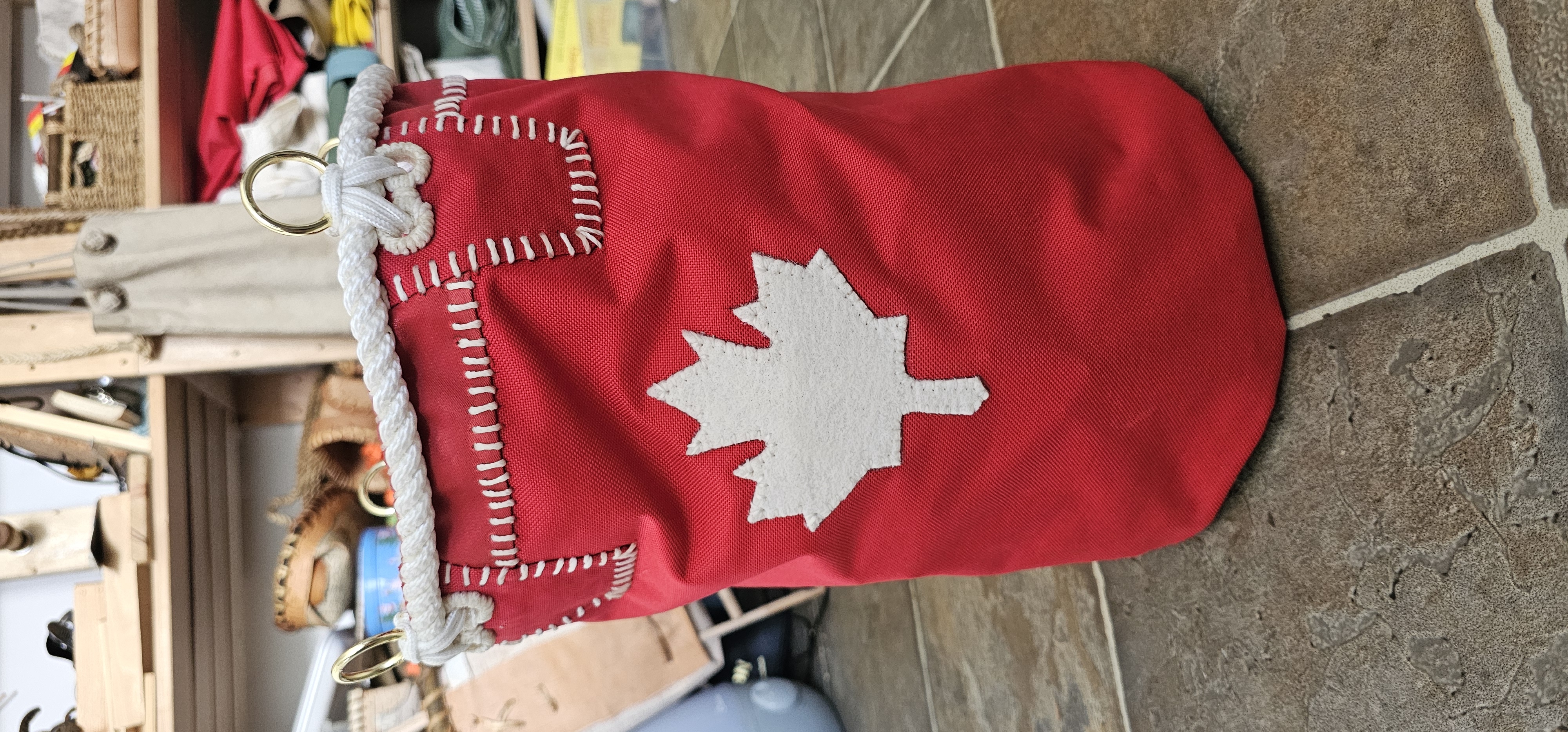 Ditty Bag avec feuille d'erable