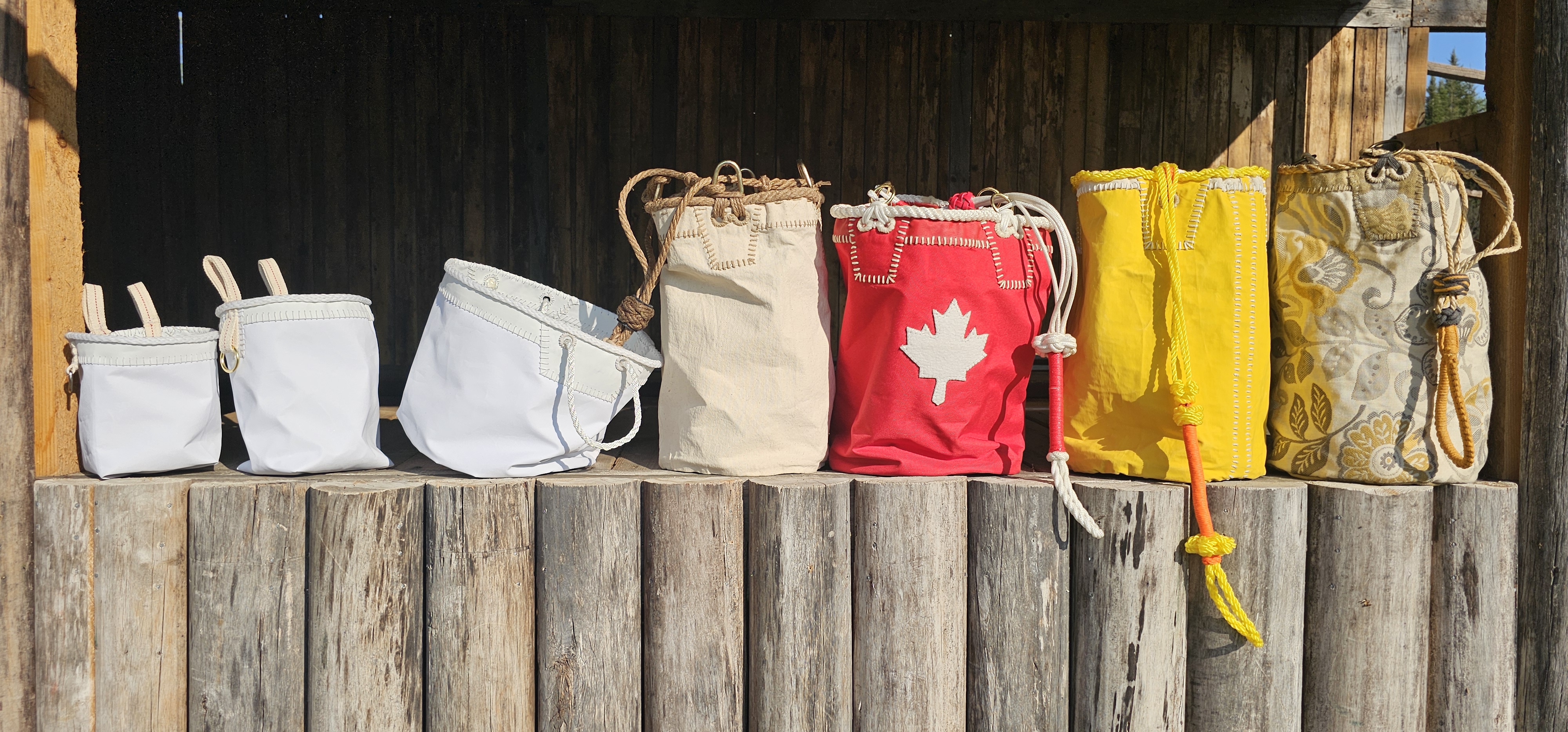 Sacs cousus main, pour le quotidien