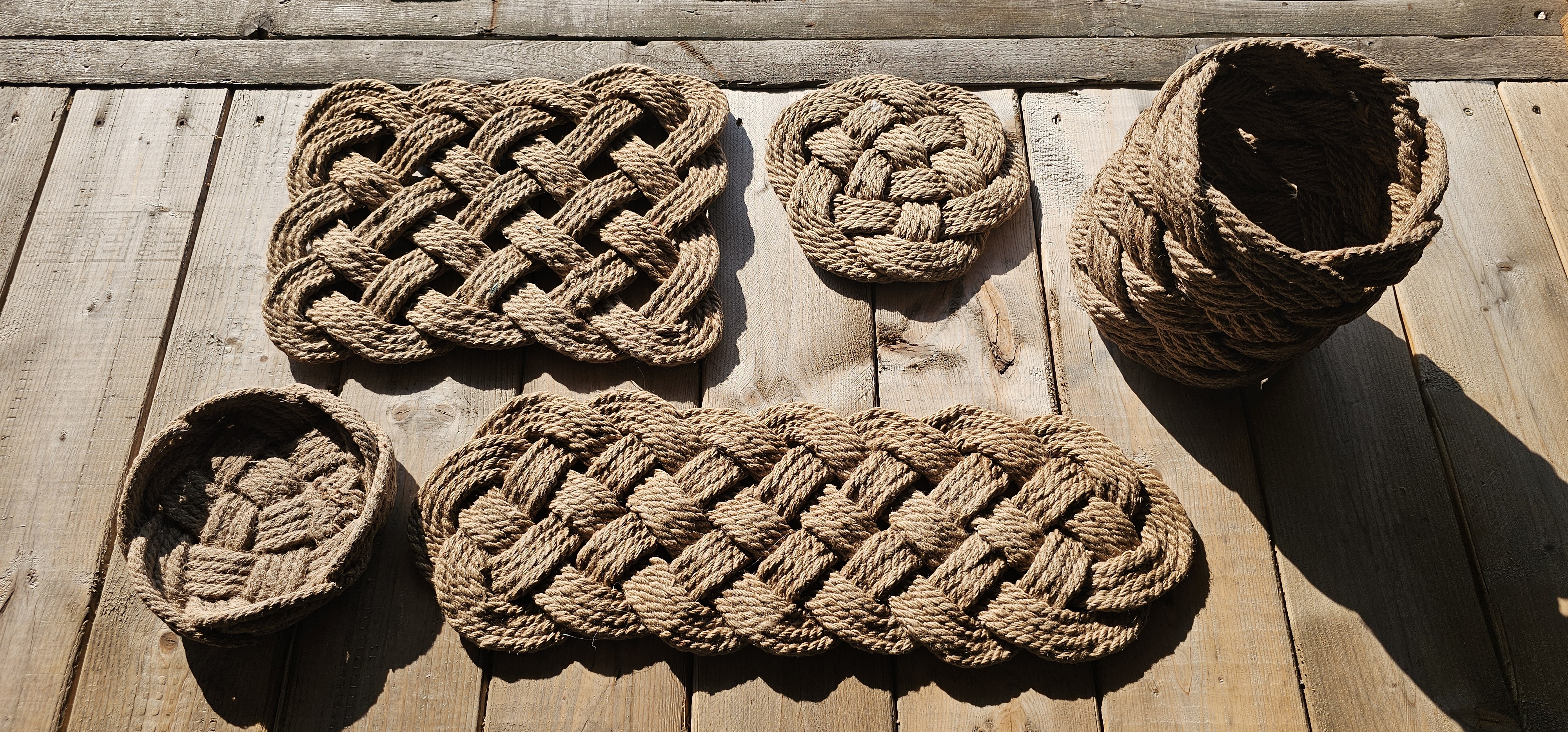 Tressages en corde